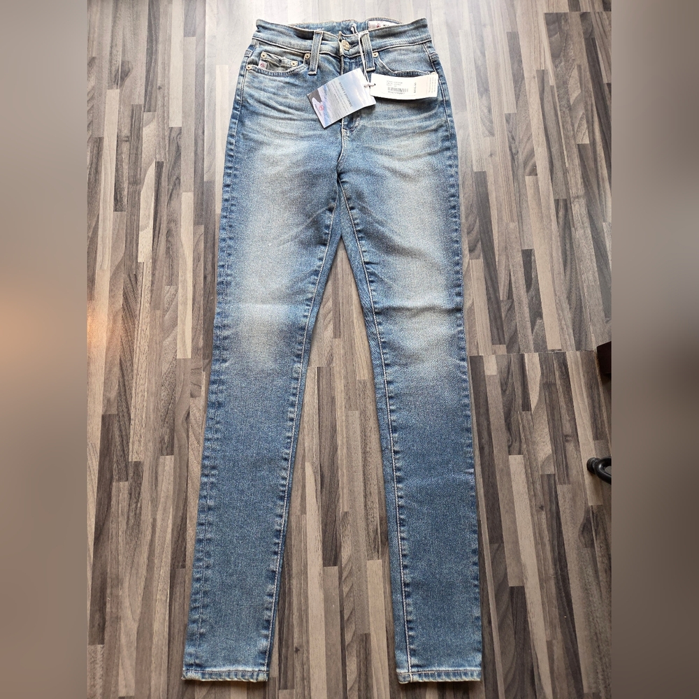 NWT Mila Super High-Rise Skinny Jeans Size 23, Ag Adriano Goldschmied - Picture 4 of 7